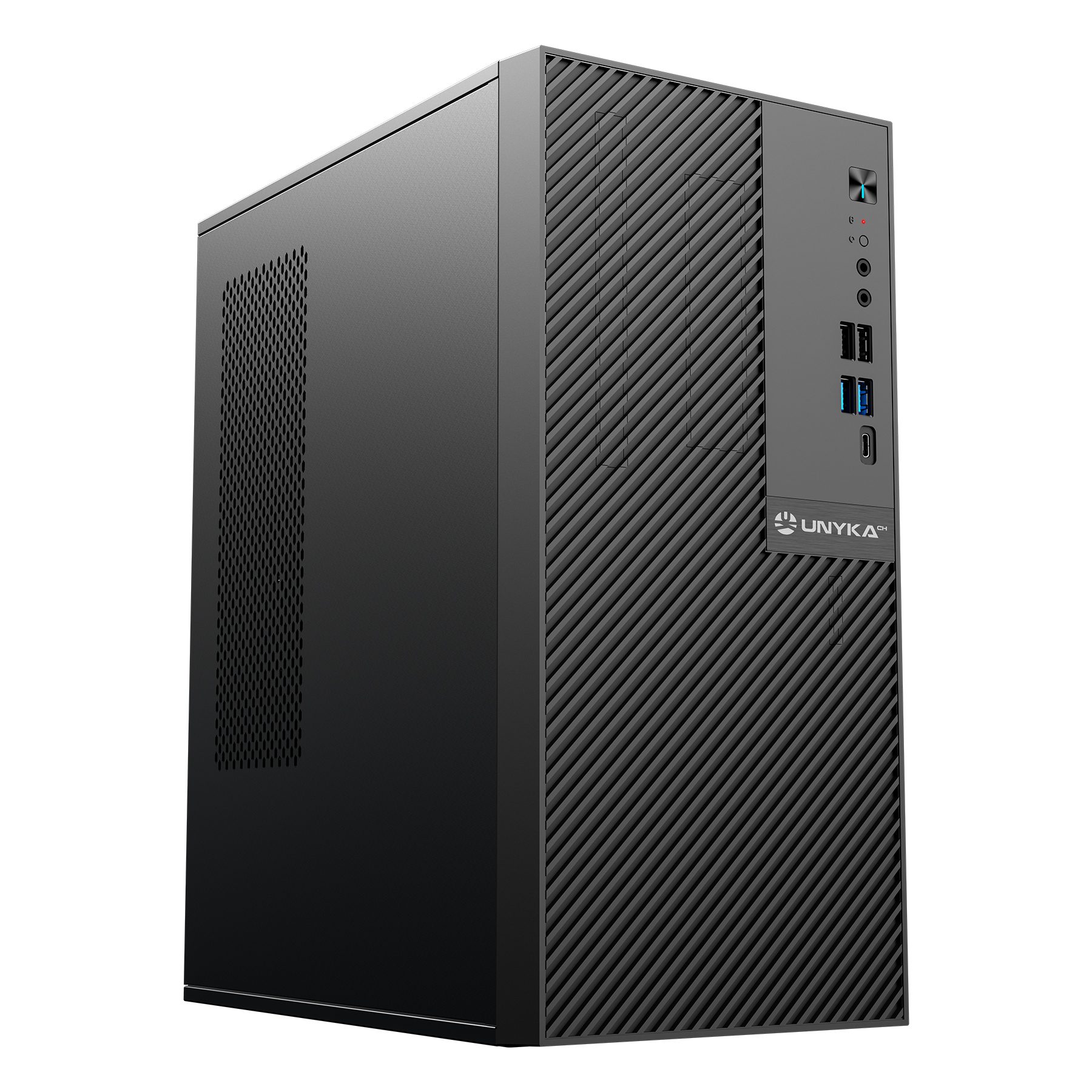 Caixa NUMEN 500 PRO MICRO ATX 17LL S-FONTE 2*USB 3.0 + 2*USB 2.0+ 1* TYPE C