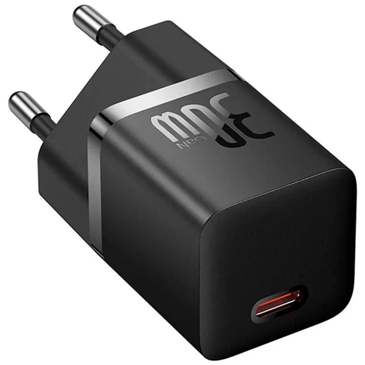 carregador-baseus-gan5-fast-charger-usb-c-30w-preto