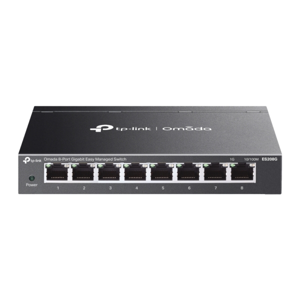 cover SWITCH TP-LINK OMADA 8-PORT GIGABIT EASY MANAGED SWITCH