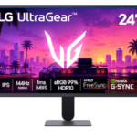 MONITOR LG MONITOR ULTRAGEAR IPS 24p FHD 1MS 144HZ HDMI DP 24G411B-B