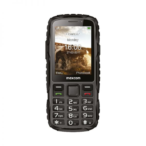 Telemovel MAXCOM PHONE 4G DUAL SIM 2.4 CAMERA BOTAO SOS BLACK MM828 4G"