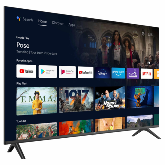 TCL - LED Smart Android TV HD 32S5400A